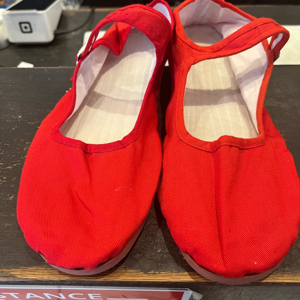 Red china doll shoes size 42 china